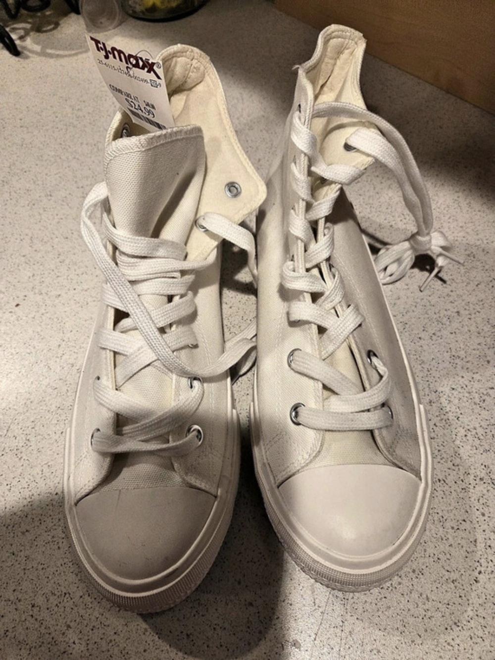 Converse High Top Sneakers White US 8